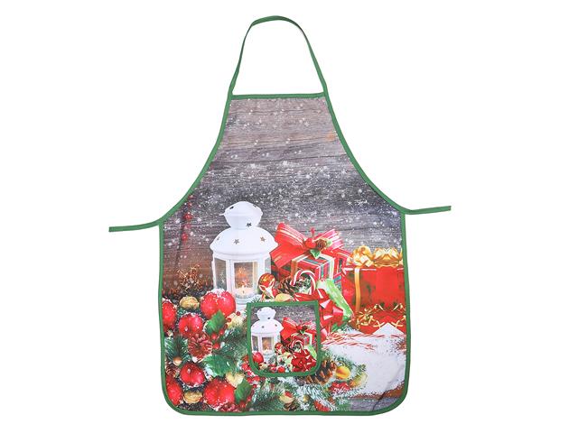 Apron with Pocket - Festive Decor