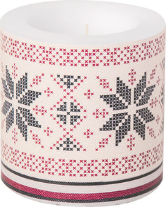 IHR Candle 3x3in - Norwegian Knit