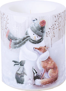 IHR Candle 3x4in - Frosty Hug