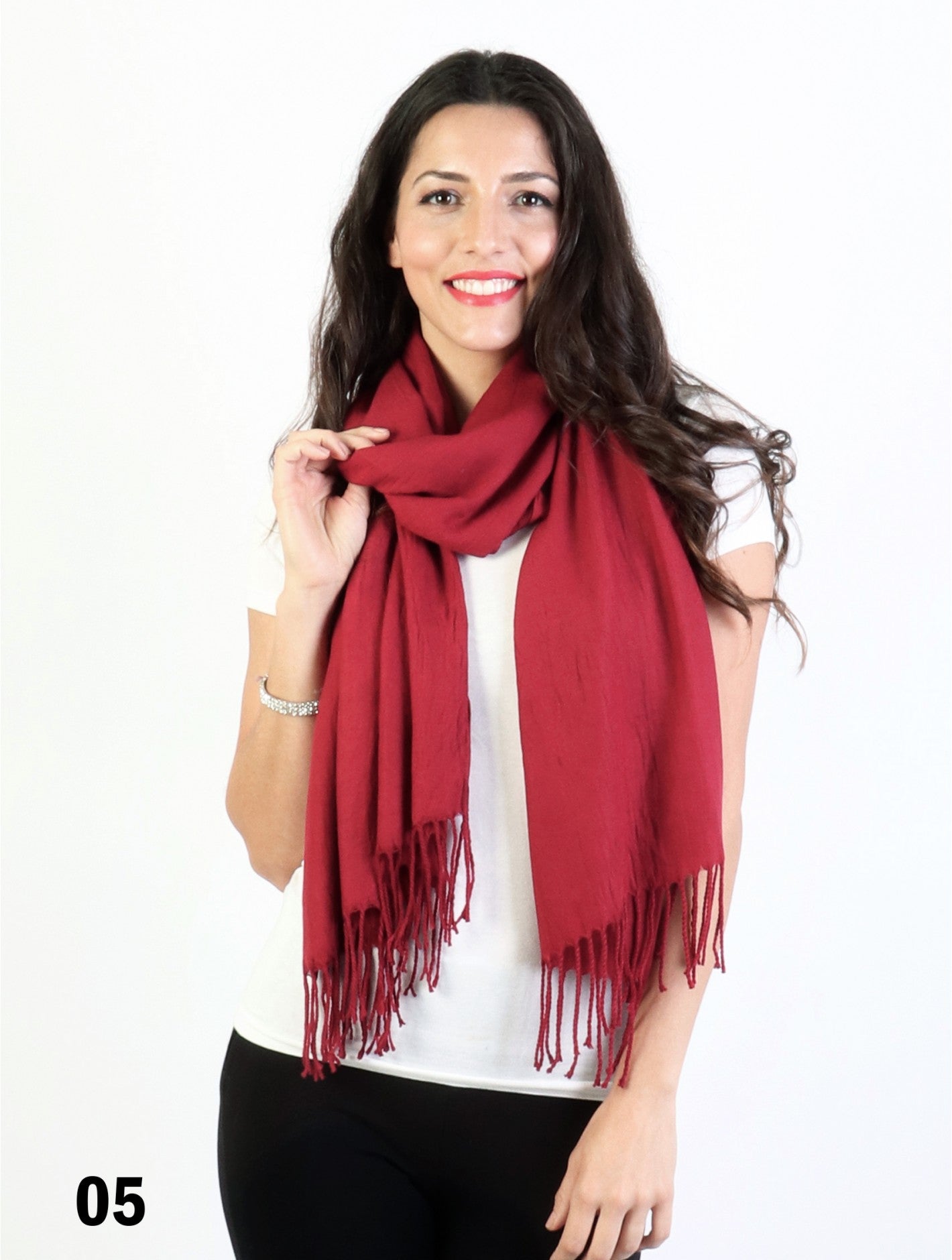 Solid Print Casmere Pashmina (2 Colours available)