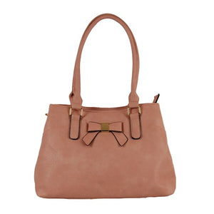 Handbag with Bow - Pink