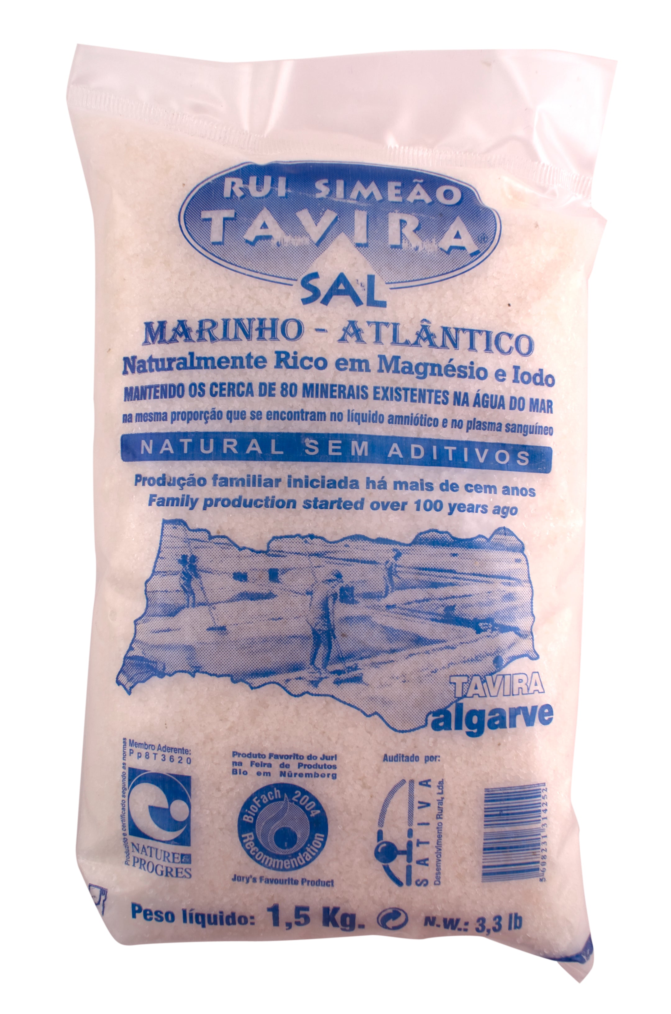 Tavira Flor de Sal Sea Salt Bulk 1kg