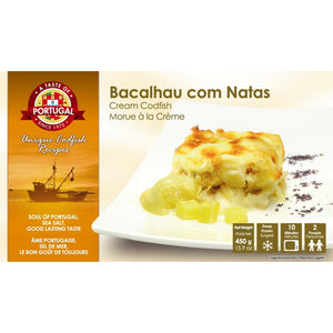 Bacalhau Com Natas (Codfish with Cream) 450gr Frozen *PICK UP ONLY*