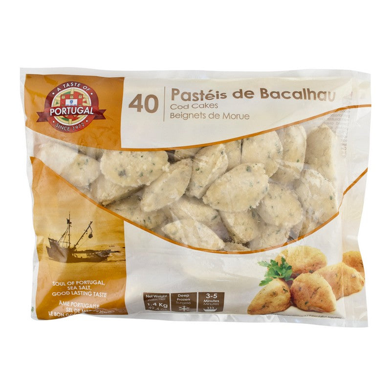 Pasteis de Bacalhau (Codfrish Fritters) 1.7kg Frozen *PICK UP ONLY*