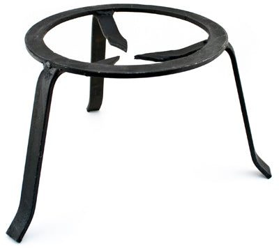 Cast Iron Fire Pit Cook Stand (Trempe) 10x10x7in