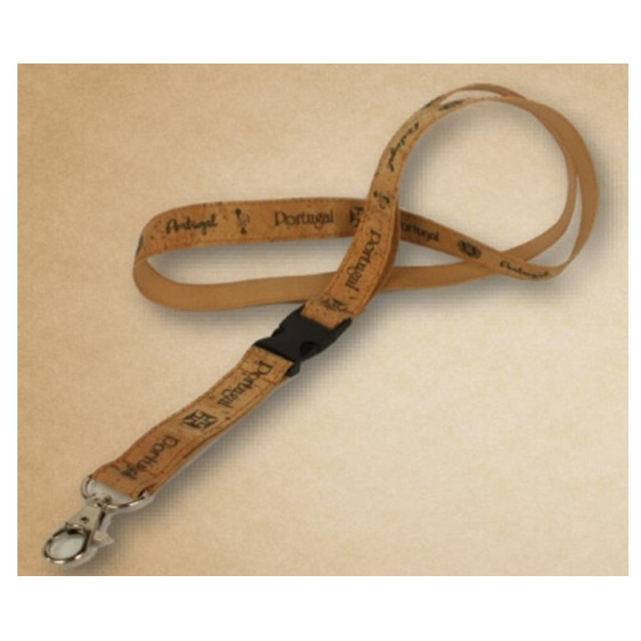 Cork Breakaway Lanyard with Clip (Portugal)