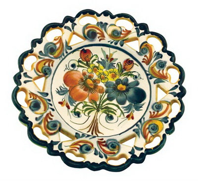 Bouquet (Ramos) - Weaved Plate 7.25x7.25x1in