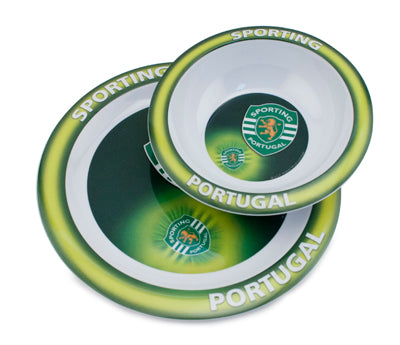 Sporting - Child's Plastic Bowl & Plate