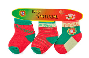 Portugal Socks for Babies Set/3