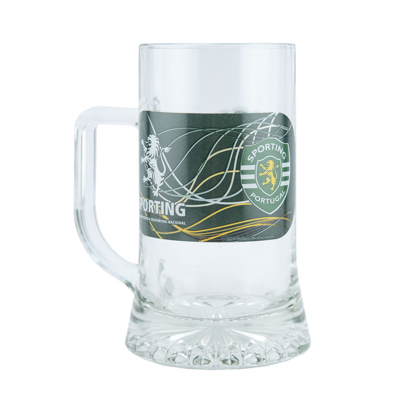 Sporting - Glass Beer Mug 16oz.