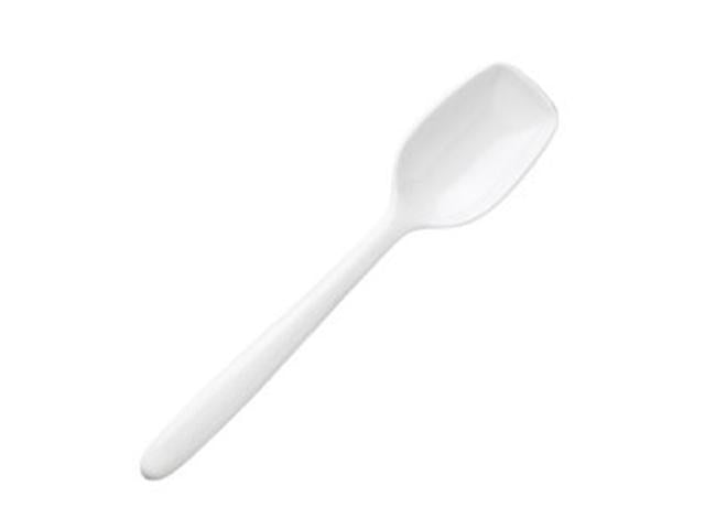 Danesco Melamine White Serving Spoon