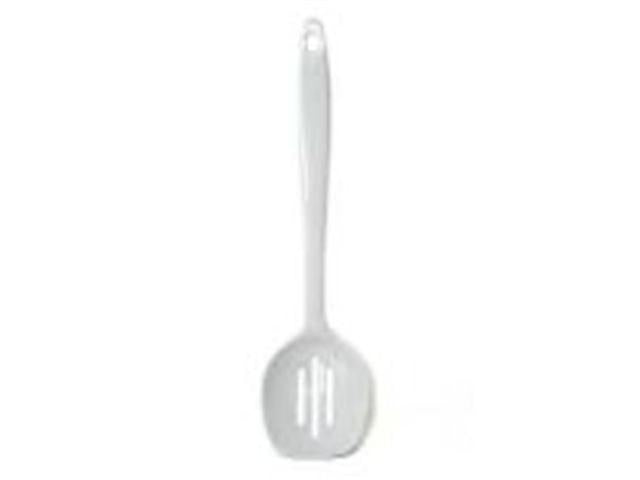 Danesco Melamine White Slotted Spoon