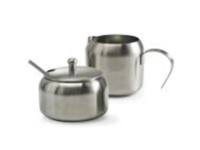 Café Cult Stainless Steel Cream and Sugar Set