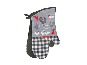 Oven Mitts - Farmhouse Rooster (Set of 2)