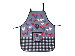 Apron With Pocket - Farmhouse Rooster