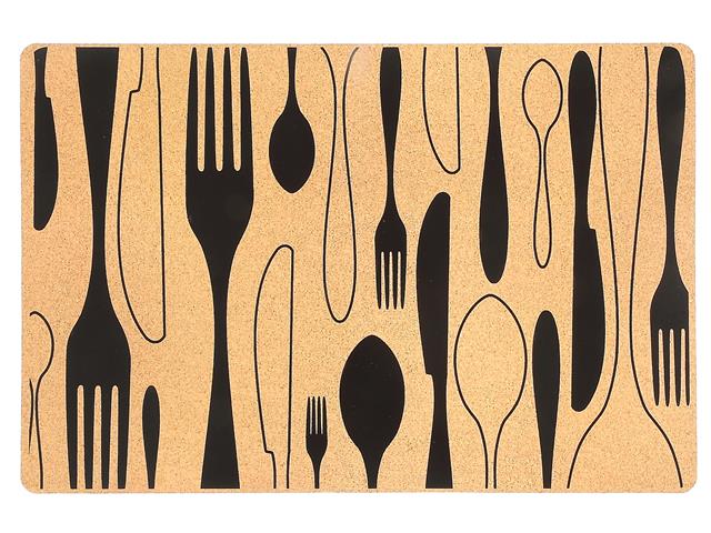 Plastic Placemat - Cutlery