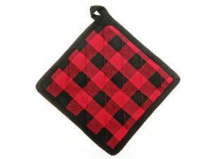 Pot Holder - Buffalo Plaid 8x8in