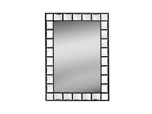 Wavy Border Glass and Metal Mirror *PICK UP ONLY*
