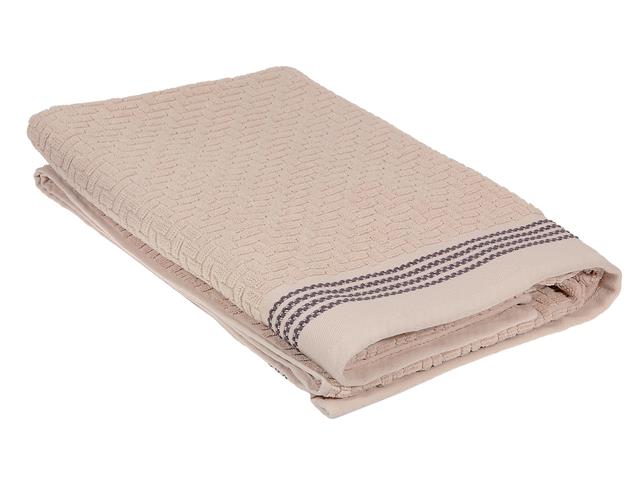 Luxury Stitch Towels - Taupe