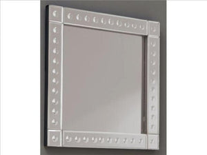 Dotted Border Glass Mirror *PICK UP ONLY*