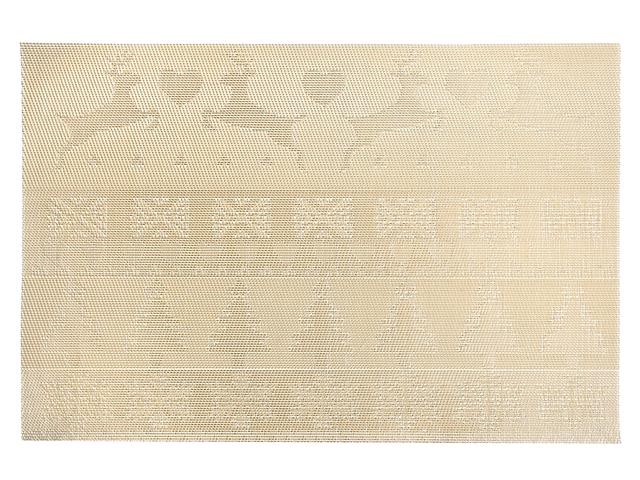 Vinyl Placemat- Reindeer and Trees (4 Available Colours)