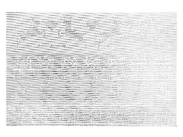 Vinyl Placemat- Reindeer and Trees (4 Available Colours)