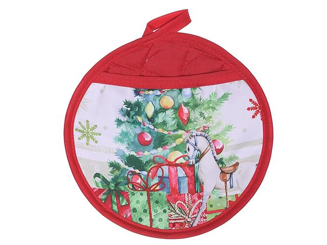 Pot Holder - Round the Christmas Tree
