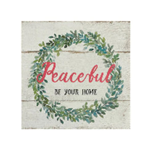 Christmas Wreath Wall Plaque (4 Available Styles)