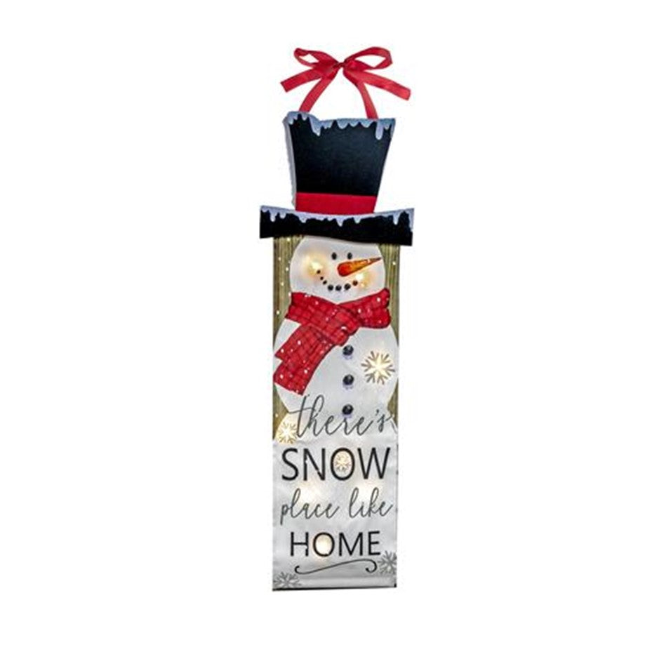 LED Snowman Vertical Banner (2 Styles Available)