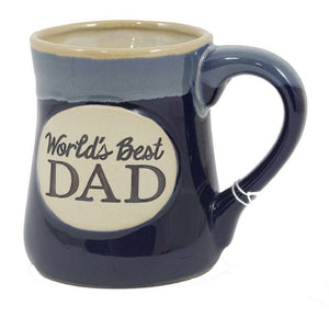 Stoneware Mug 16oz. - World's Best Dad