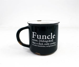 Funcle 14oz. Ceramic Mug