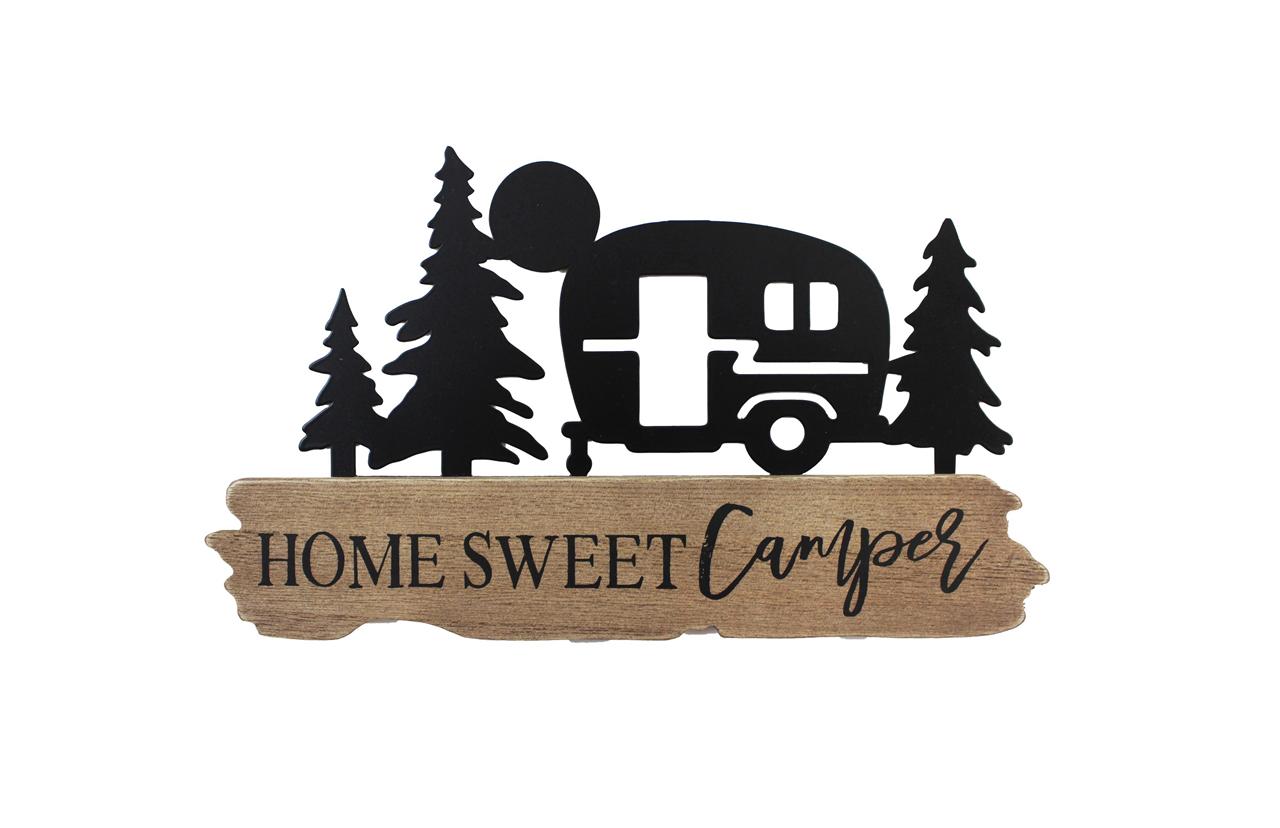 Home Sweet Camper Plaque