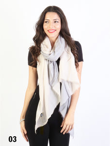 Two Tone Fashion Scarf (2 Colours available)