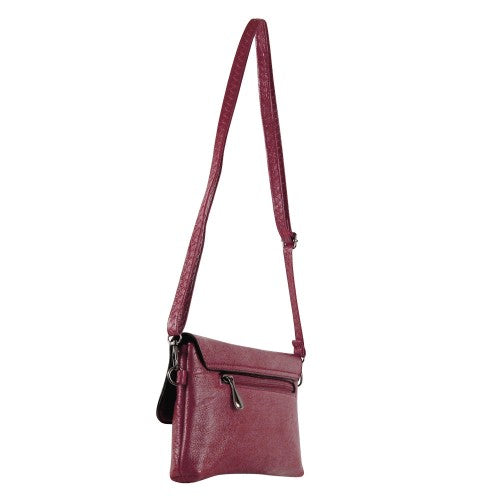 Pink Cross Body Bag With G Logo